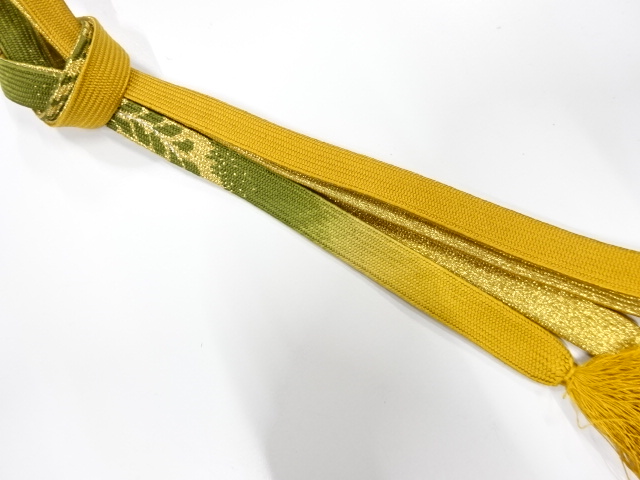 正絹　手組帯締め